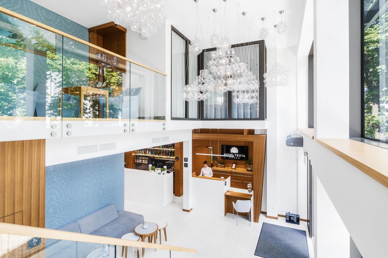 Hotel Testa ソポト エクステリア 写真